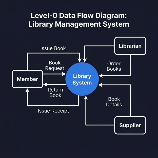 Level-0 DFD Context Diagram