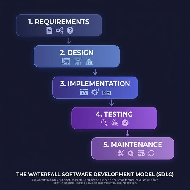 Waterfall Model Diagram
